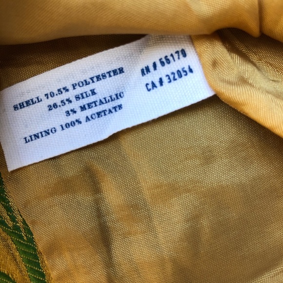 Leifsdottir yellow jacquard woven skirt - Picture 5 of 6